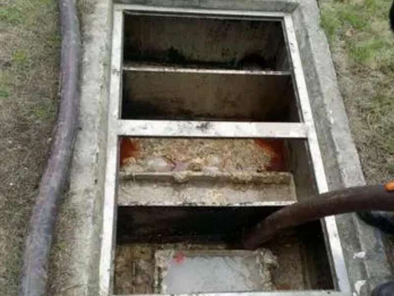 科尔沁左翼后隔油池清理