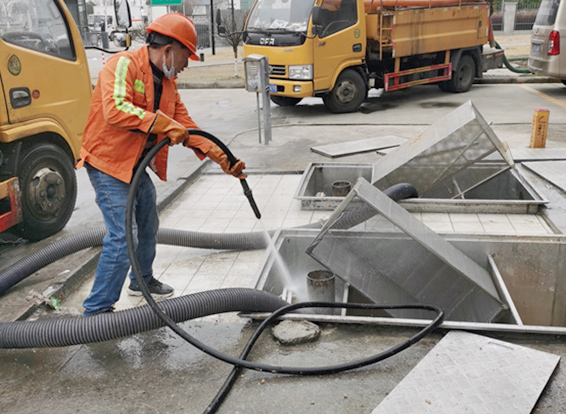 科尔沁左翼后隔油池清理